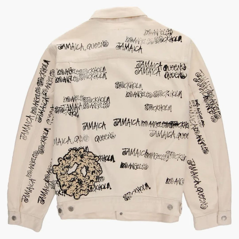 Stussy X Denim Tears X Our Legacy TTL Denim Jacket White