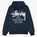 Stussy X Dover Street Market New York Zip Hoodie Navy