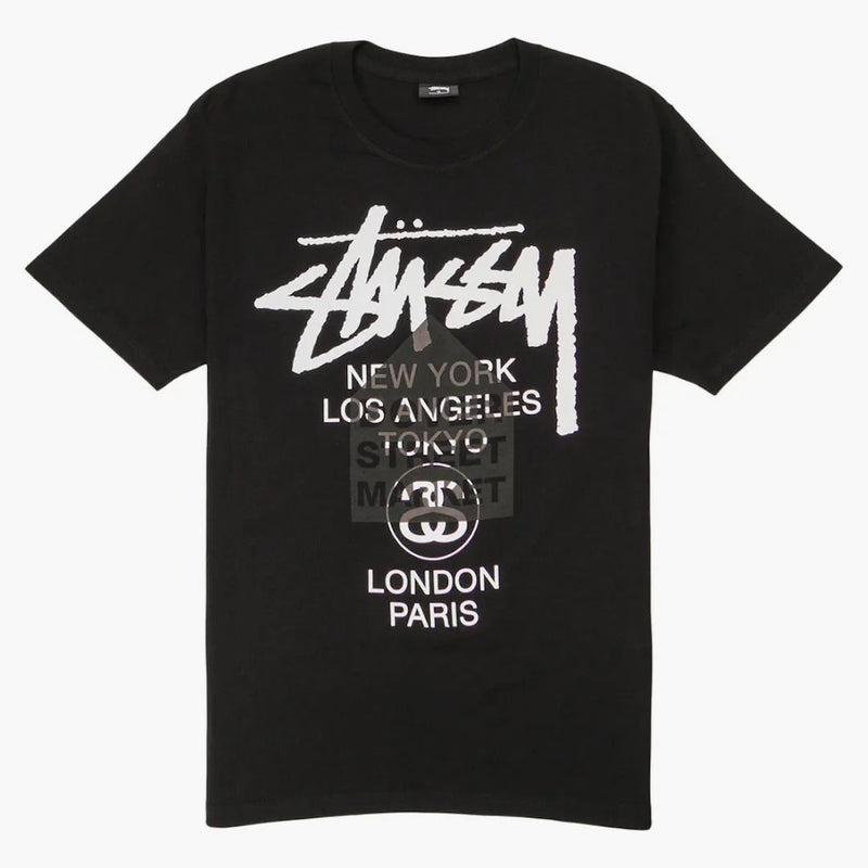 Tricoul Stussy X Dover Street Market Black