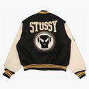 Stussy X Goldie Metalheadz 30 Varsity Jacket Black