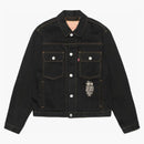 Stussy X Levi's Crispy Rinse Trucker Jacket Black/brown