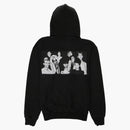 Stussy X Martine Rose Collage Pigment Dyed Hoodie Black