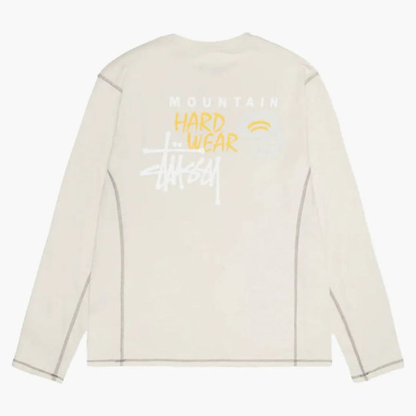 Stussy x montagna hardwear l/s tè pietra