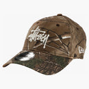 Stussy X New Era 9twenty Basic Strapback Hat Realtree