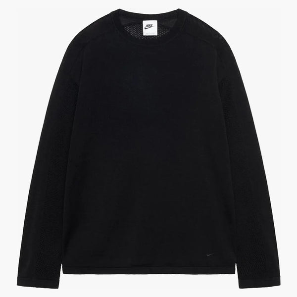 Stussy x Nike L/S Jersey (dimensionamento asiatico) nero