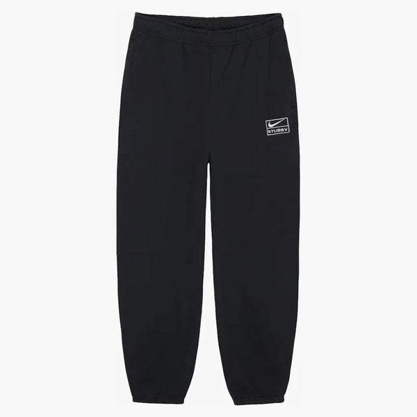 Pantaloni in pile lavati in pietra di Stussy x Nike (Asia dimensionamento di FW23) nero