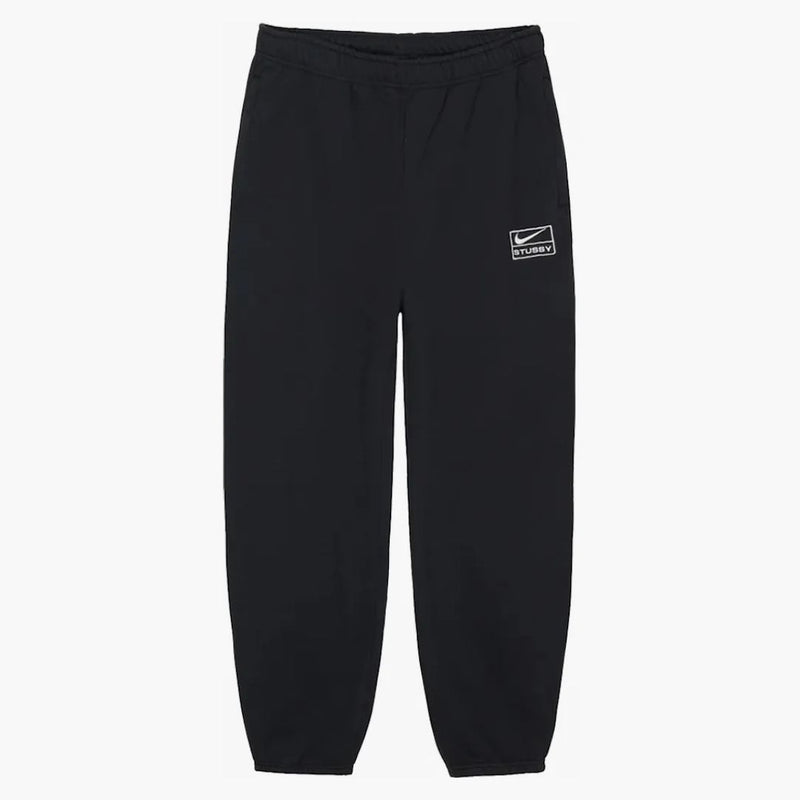 Pantaloni in pile lavati in pietra di Stussy x Nike (Asia dimensionamento di FW23) nero