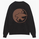 Stussy X Our Legacy Knitted Roundneck Dark Brown Surfman