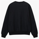 Stussy X Our Legacy Ol Collegiate Pigment Dyed Crewneck Black