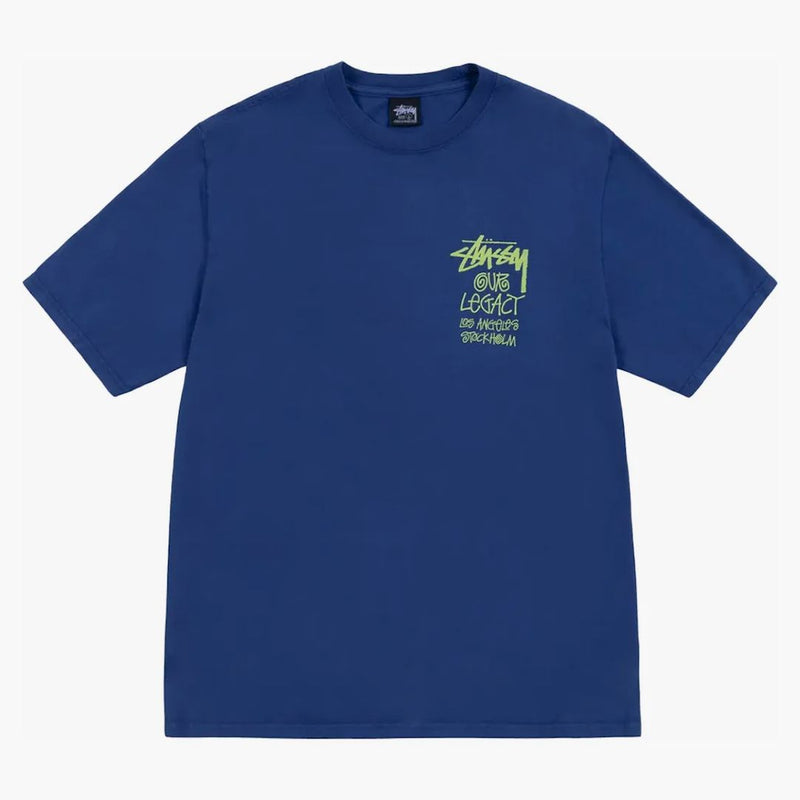 STUSSY X NAŠE ŽÁDNÝ DEGAY OL SURSMAN PIGMENT PIGMENT DYBED TEA BOUREBERRY