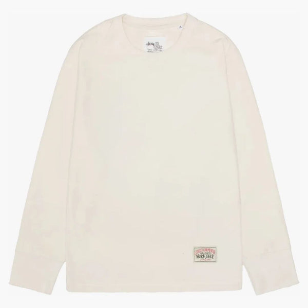 Stussy X Our Legacy Thermal Cotton Longsleeve Cream Compact