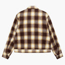 Stussy X Our Legacy Work Shop Blouson Flannel Jacket Nebraska Flannel Plaid