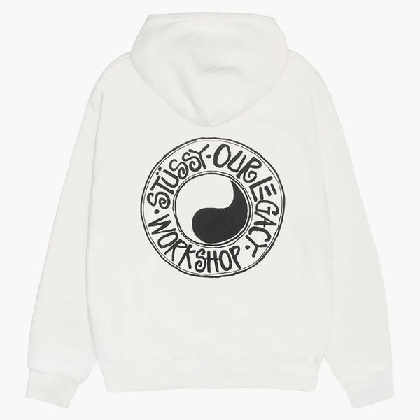 Stussy x il nostro negozio di lavoro legacy Buana Pigment Dyed Hoodie Natural