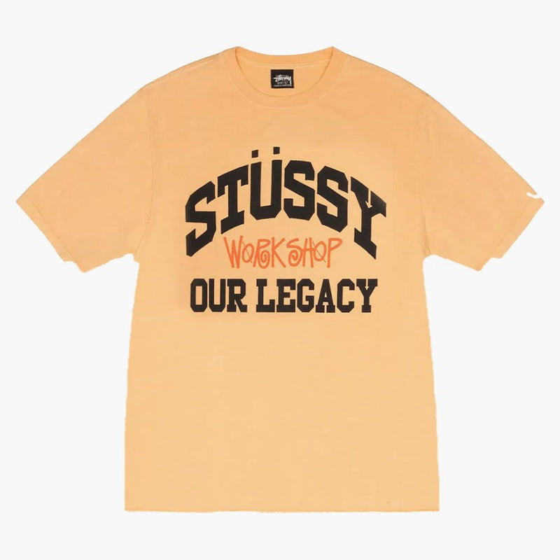 Stussy X Our Legacy Work Shop Collegiate Pigment Dyed Tea Peach