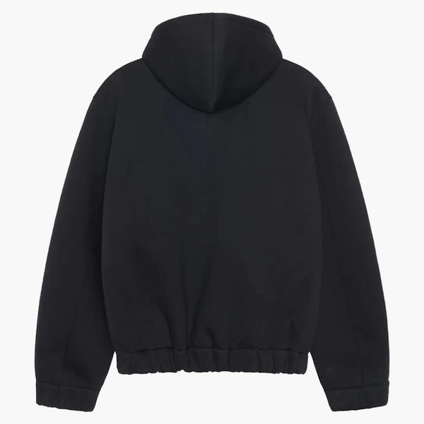 Stussy x Our Legacy Work Shop Scuba Zip Hoodie Black Scuba