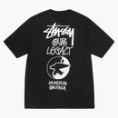 Stussy X Our Legacy Work Shop Surfman Pigment Dyed Tee Black