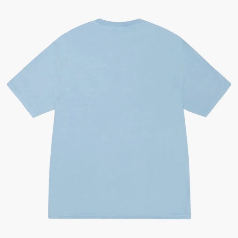 Stussy X Our Legacy Work Shop Swirl Pigment Dyed Tee Baby Blue