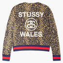 Stussy X Wales Bonner Leopard Sweater Golden
