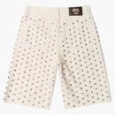 Stussy X Wales Bonner Studded Short Ivory