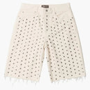 Stussy X Wales Bonner Studded Short Ivory