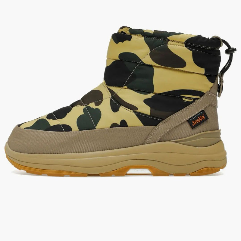 Suicoke Bower Boot A Bathing Ape 1st Camo Yellow