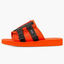 Sucoke Patch Slider Sandal Palm Angels Orange Black