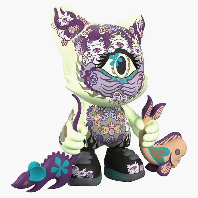 Superplastic Ailurophile Glow Superjanky By Junko Mizuno Figure