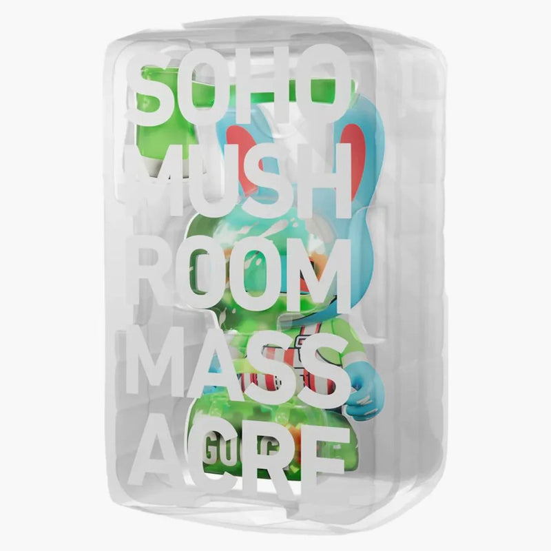Superplastic Fashion Soho Mushroom Massacre "half Ounce" Superguggi 8" By Guggimon Figure