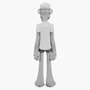 Superplastisk X uttråkad apa yachtklubb offentlig curtis figur