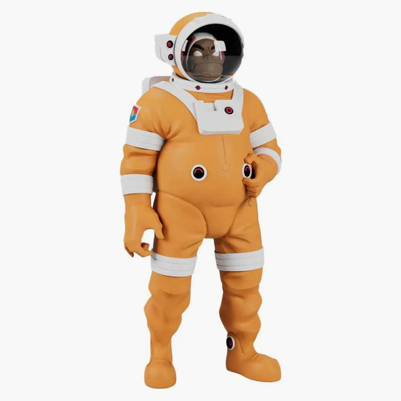 Superplastic X Gorillaz Astronaut Russel Figure Orange