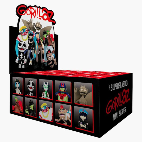 Superplastic X Gorillaz Mini Series Figures Case Of 12 Blind Boxes