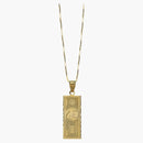 Supreme $ 100 Bill Gold Pendant Gold