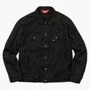 Supreme 100 dollars Bill Trucker Jacket Black