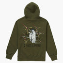 Supreme 1-800 Hooded Sweatshirt Dark Olive