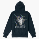 Supreme 1-800 Hooded Sweatshirt Navy