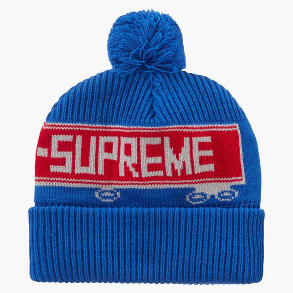 Supreme 18 Wheeler Beanie Blue