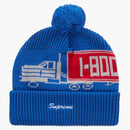 Supreme 18-wheeler Beanie Blue