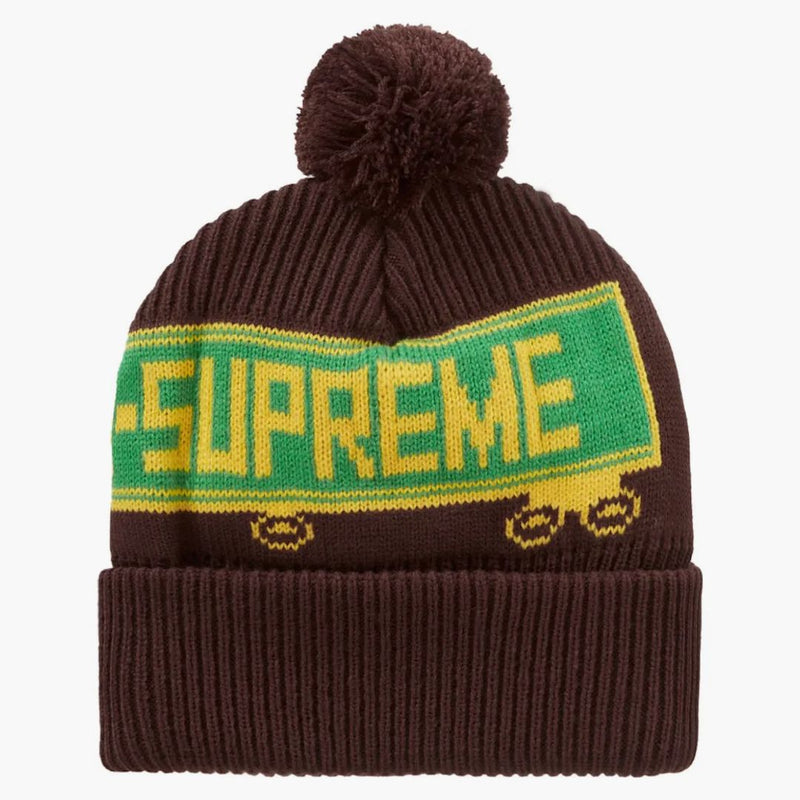 Supreme 18-wheeler Beanie Brown
