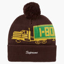 Supreme 18 Wheeler Beanie Brown