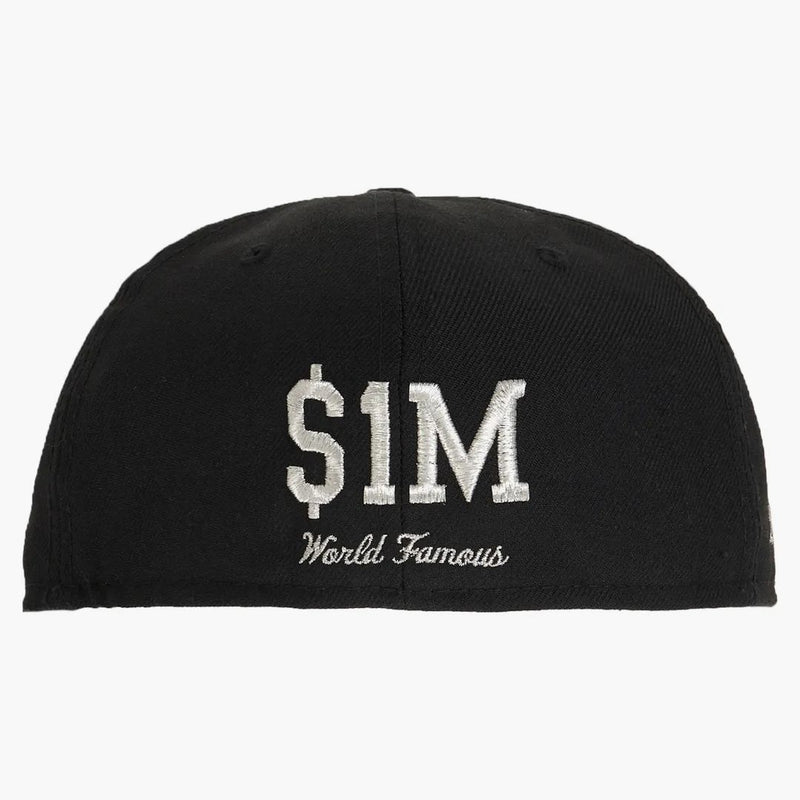 Supreme $1m Metallic Box Logo New Era Black