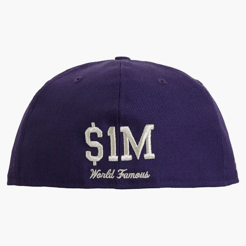 Supreme $ 1m Metallic Box Logo New era Purple