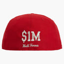 Supreme $ 1m metallic box logo new era red