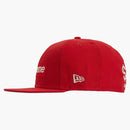 Supreme $ 1m metallic box logo new era red