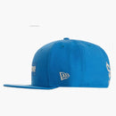 Supreme $ 1m Metallic Box Logo New Era Light Blue