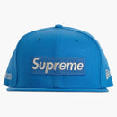 Supreme $ 1m Metallic Box Logo New Era Light Blue
