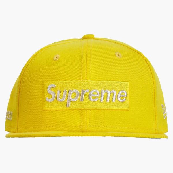 Supreme $ 1M Metallic Box logo New Era Yellow