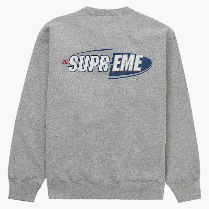 Supreme 212 Crewneck Heather Grey