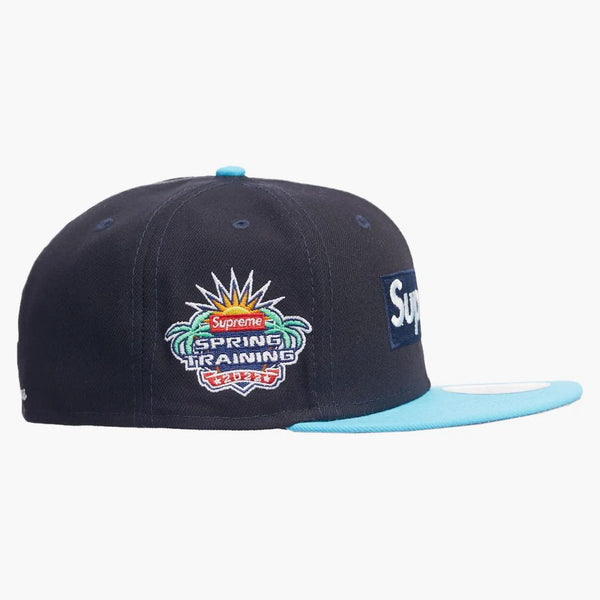 Supreme 2-tone Box Logo New Era Blue