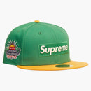 Supreme 2-tone box logo new era green