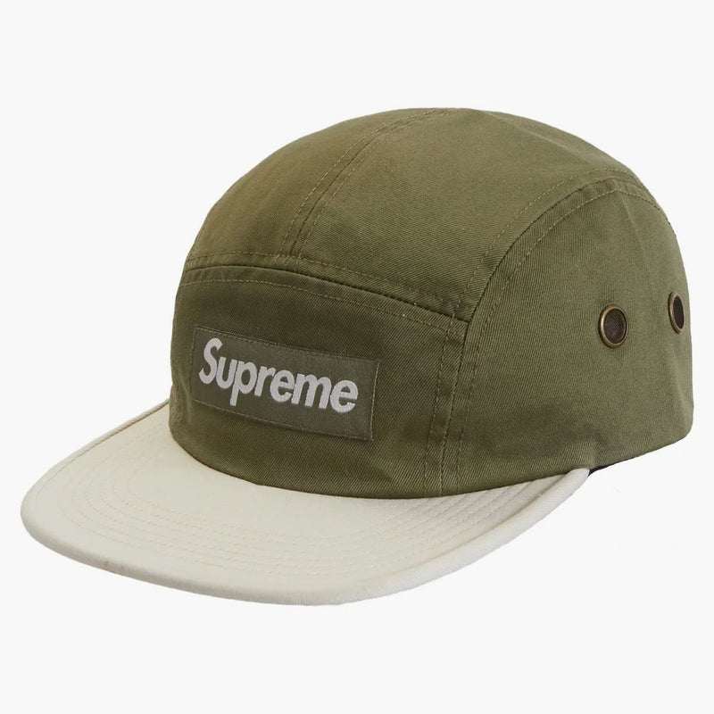 Supreme 2-Tone Camp Cap Olive